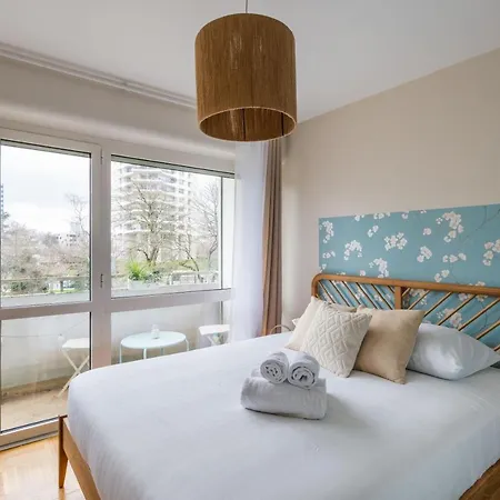 ROSA, Confortable 2 chambres avec parking dans le centre Rennes Extérieur photo