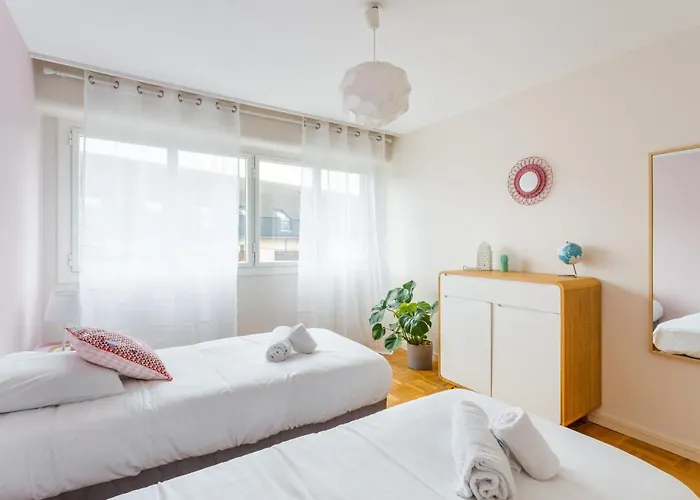 ROSA, Confortable 2 chambres avec parking dans le centre