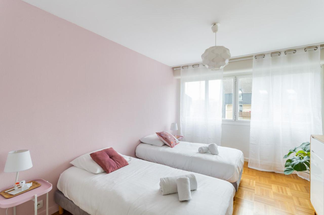 Appartement Rosa, Confortable 2 Avec Parking Dans Le Centre Rennes